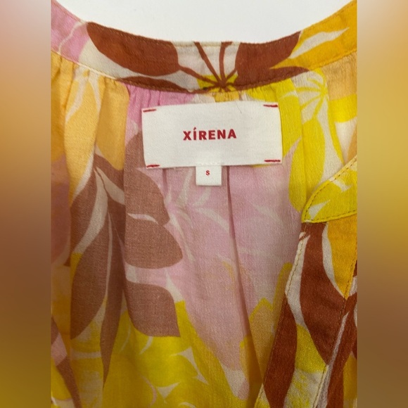 Xirena Sam Short Sleeve Top Pink Lemonade Size Small - Picture 3 of 6